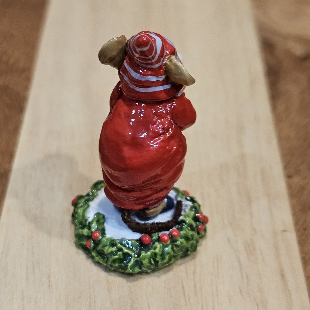 Wee Forest Folk CC-1 Scrooge Christmas Carol Retired Signed AP, No WFF Box 1987 - Picture 7 of 13